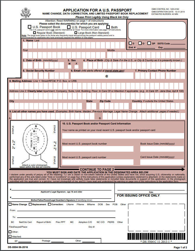 ds 5504 form